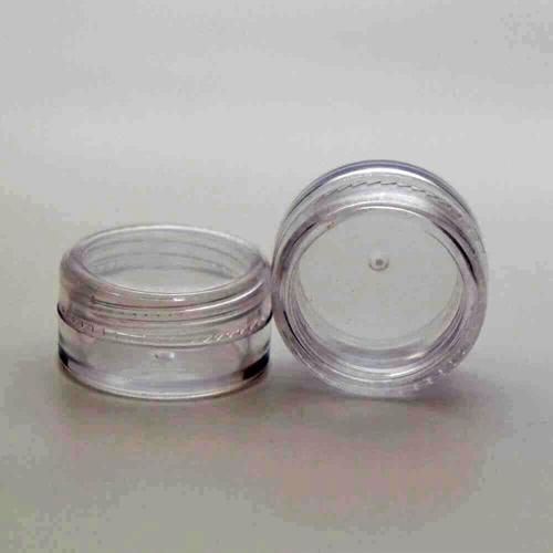 Boş Krem Şişesi 5 Ml (5 Adet) (Tekrar Doldurulabilir) Boş Şeffaf Plastik Kutu