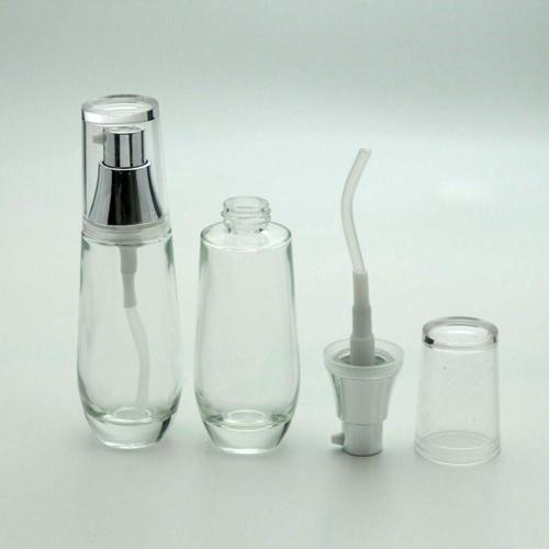 Boş Krem Ve Losyon Şişesi 30 Ml (10 Adet) (Tekrar Doldurulabilir) Şeffaf Boş Şişe