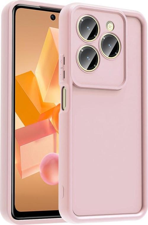 İnfinix Hot 40 Uyumlu Kamera Korumalı Çıkıntılı TPU Silikon Kılıf