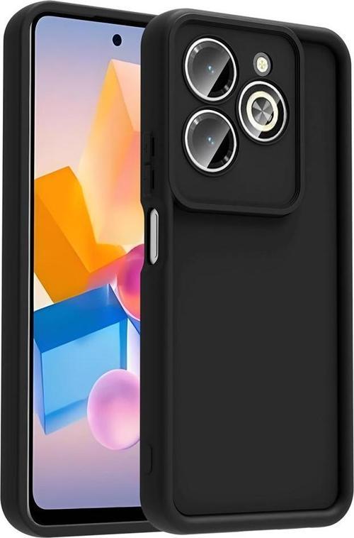 İnfinix Hot 40i Uyumlu Kamera Korumalı Çıkıntılı TPU Silikon Kılıf
