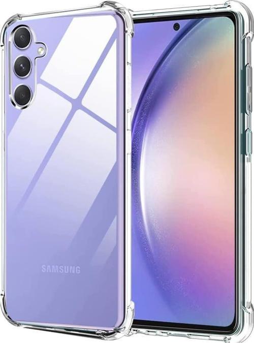 Samsung Galaxy A54 Uyumlu Darbe Önleyici Sararmaya Dayanıklı Airbag Korumalı Ultra Slim TPU Şeffaf Silikon Kılıf
