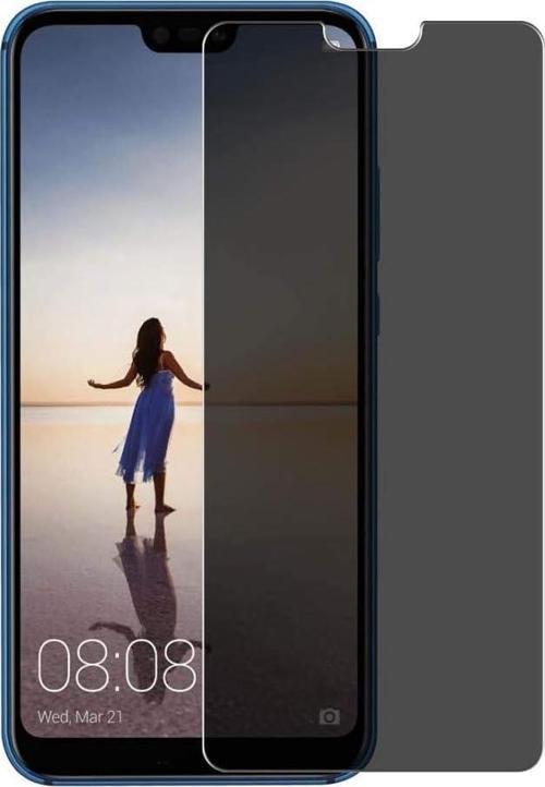 Huawei P20 Pro Uyumlu Gizlilik Filtreli Hayalet Ekran Koruyucu Cam(2 Adet)