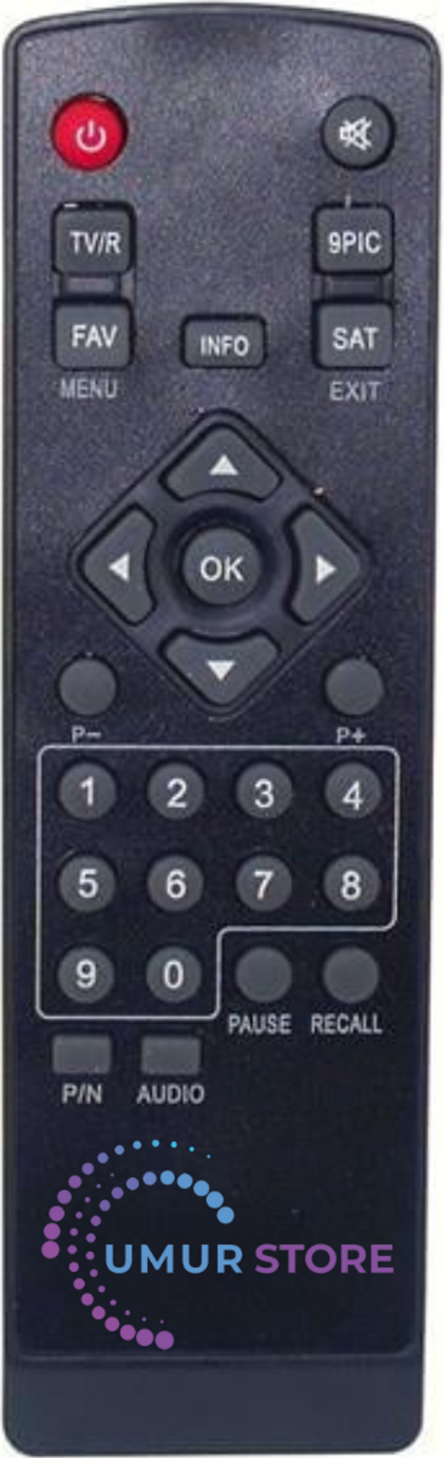 2100-3100 Uydu Alıcı Kumandası