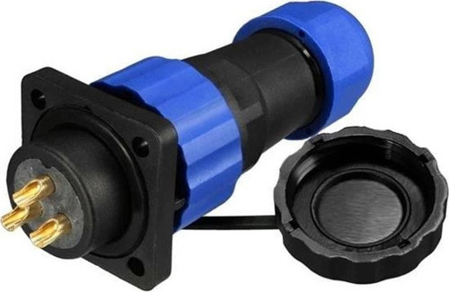 SD28 Su Geçirmez 3 Pin 28 Mm Dörtgen Konnektör