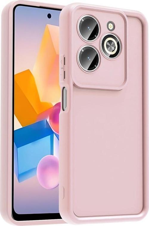 İnfinix Hot 40i Uyumlu Kamera Korumalı Çıkıntılı TPU Silikon Kılıf