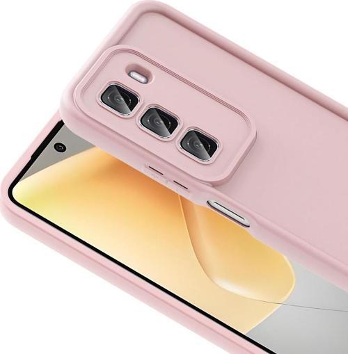 İnfinix Hot 50 4G Uyumlu Kamera Korumalı Çıkıntılı TPU Silikon Kılıf