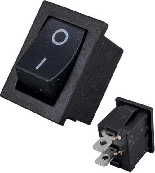 IC-124 Mini Işıksız Yaylı 2P On-Off Anahtar