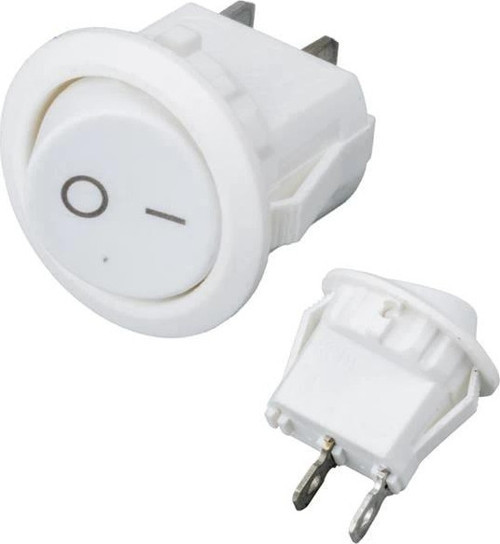 IC-133A Yuvarlak Işıksız On-Off Anahtar 2P