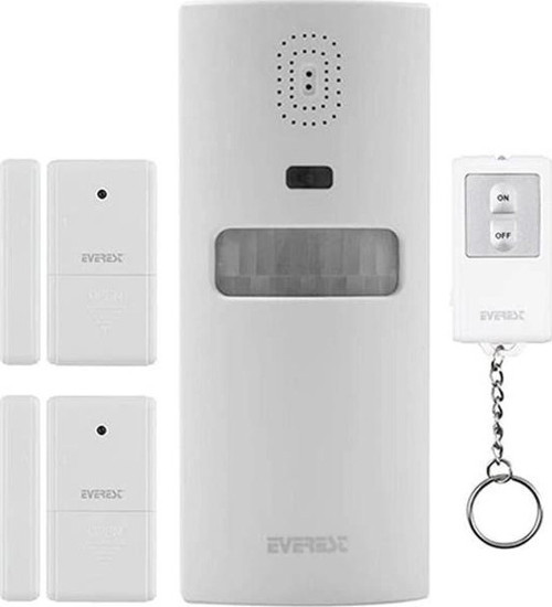 EG-9830 PIR Kızılötesi Hareket Sensörlü Güvenlik Alarmı Uzaktan Kumandalı