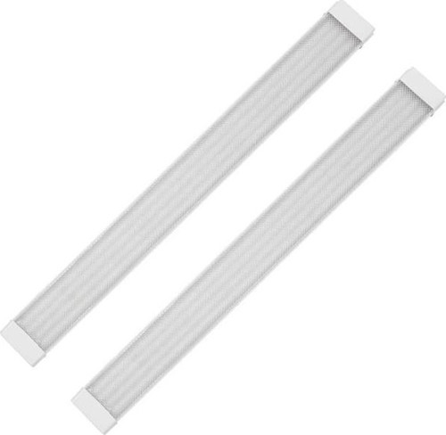 80w 120 Cm Kristal Beyaz Led Bant Armatür 6500k 2'li Paket