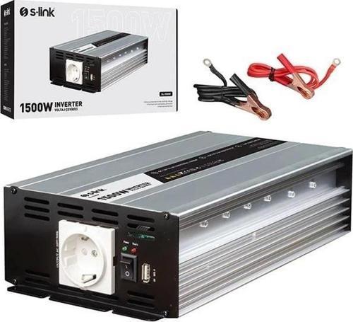 SL-1500W Dc12v-Ac230v 1500w İnverter