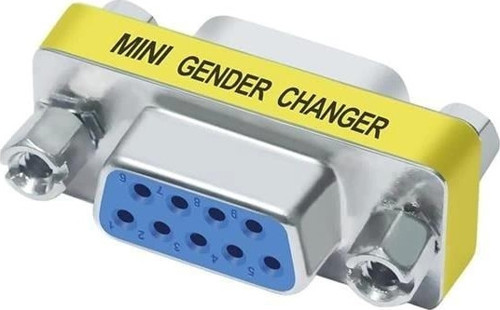 PM-6861 DB9 RS232 Dişi-Dişi (F2F) 9 Pin Çevirici Ara Adaptör