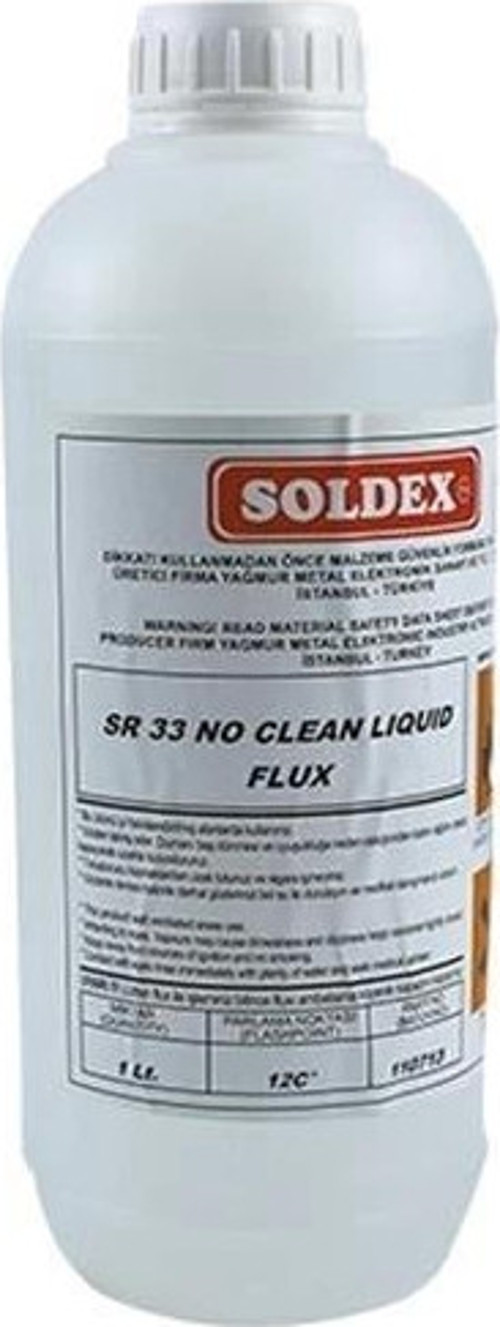 SR-33 1 Lt Temizlik Gerektirmeyen Sıvı Flux