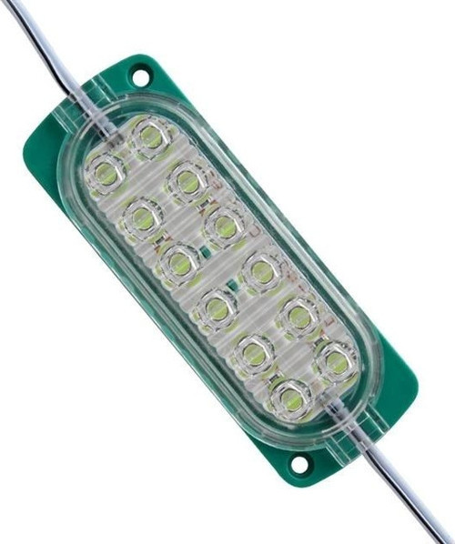 24 Volt 2.4 Watt Tek Renk Yeşil 2835 Modül Led