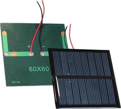 GP-18279 Solar Güneş Paneli 60x60mm 4.2V-0.6W (Öğrenciler İçin)