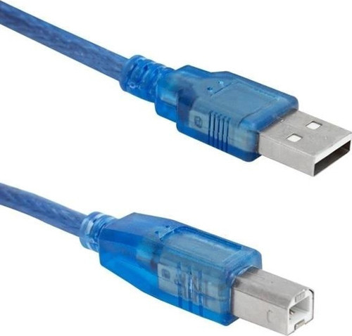 Şeffaf USB Yazıcı Kablosu 1.5 Metre
