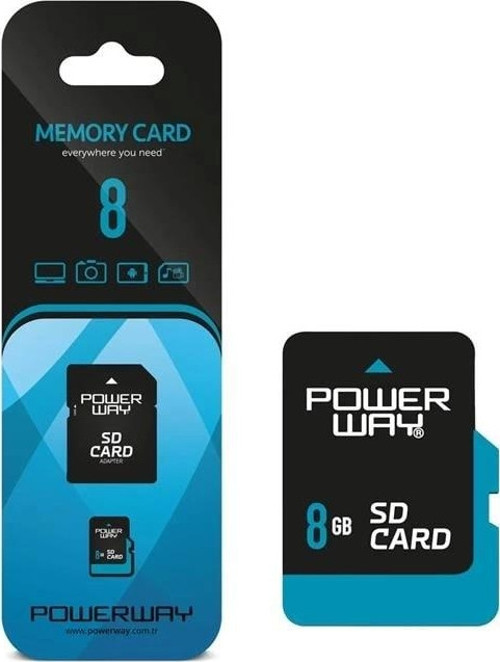 8 GB Micro SD Hafıza Kartı PWR-8