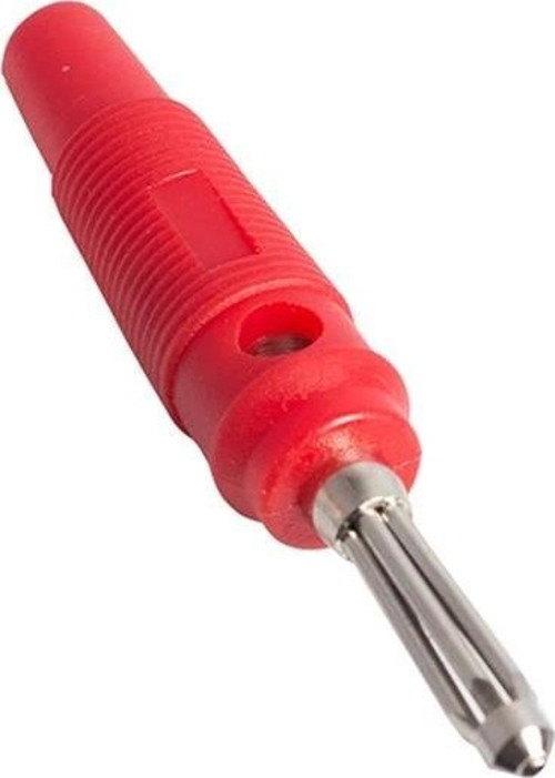 Fiş Banan Silikonlu Jack Kırmızı (IC-238B)