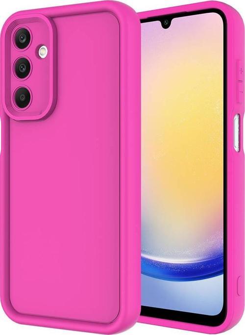 Samsung Galaxy A15 Uyumlu Kamera Korumalı Çıkıntılı TPU Silikon Kılıf