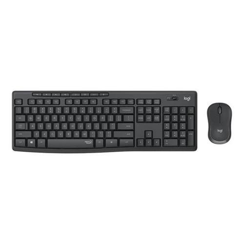 MK295 Q Tr Siyah Kablosuz Klavye Mouse Set