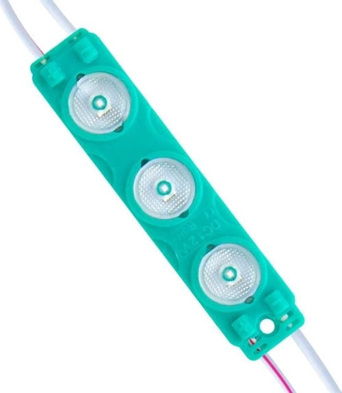 12 Volt 1.5 Watt Yeşil 2835 73 X 16 Mm IP65 195 – 210 Lümen 170 Derece Modül Led