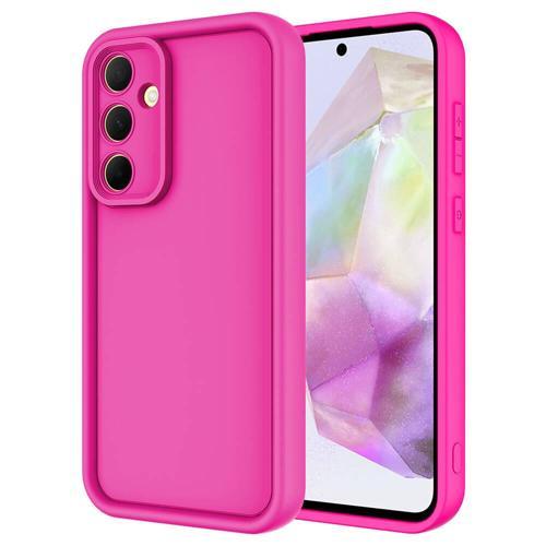 Samsung Galaxy A35 Uyumlu Kamera Korumalı Çıkıntılı TPU Silikon Kılıf