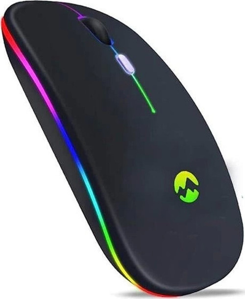Sm-Bt11 Usb Siyah 2 In 1 Bluetooth 2.4ghz Şarj Edilebilir Kablosuz Mouse