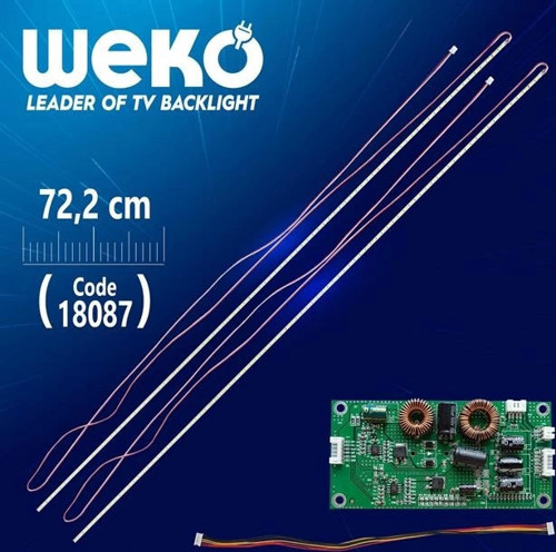 65'' inç 90 Ledli 72 Cm Universal Tv WK-1374 E-Led Takımı