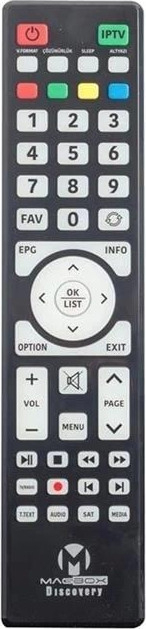 Discovery IP TV Uydu Kumandası