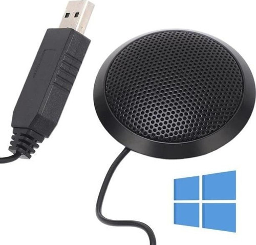 HK-102 USB 1.5 Metre Kablolu Kondenser Masaüstü Toplantı Podcast Mikrofonu