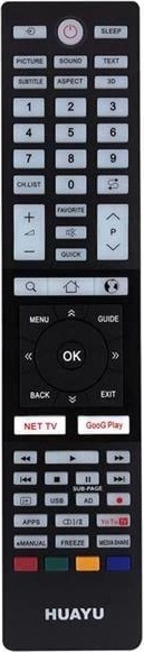 URC1586 Toshiba Universal Lcd-Led Tv Kumanda