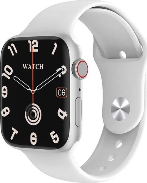W99 Watch IOS ve Android Uyumlu MActive 2.05 inç Geniş Ekranlı Gümüş Akıllı Saat
