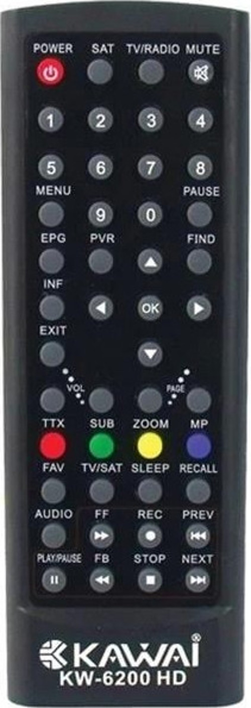 KW-6200 HD Uydu Alıcı Kumandası