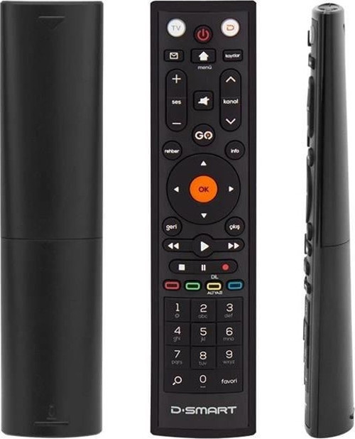 D-Smart HD Blue Go Tuşlu Yeni Nesil Uydu Kumandası