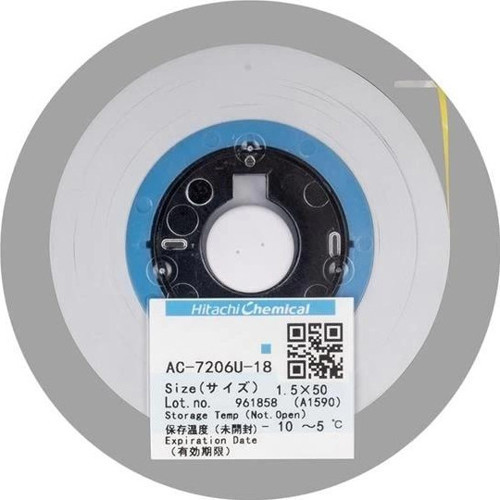 Hitachi AC-7206U-18 1.5x5 Mm ACF Bant Anisotropic İletken Film (Pcb İçin Dokunmatik Bant)