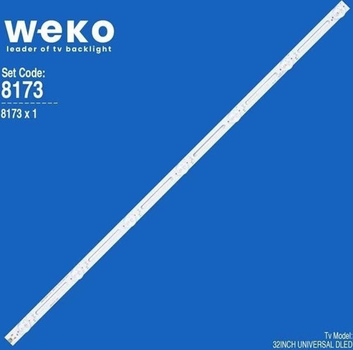 32Inch Universal Dled 6v 1w 7 Ledli 59 Cm 1,8 Cm No:444