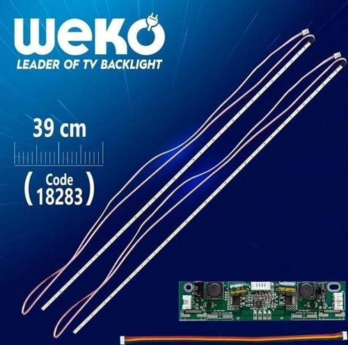 39,5'' Inch Universal E-LED 7020 Led 390MM 360-450MA 48-51V Çift Led-Sürücü-Kablo Takımı