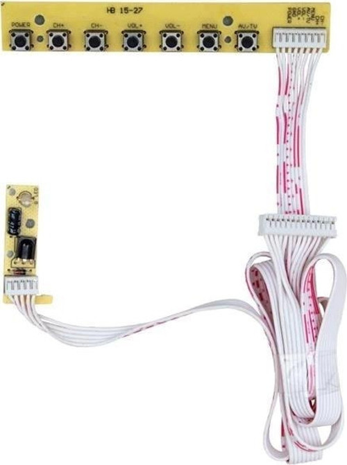 Tv Yedili Tuş Takımı ve Alıcı Göz Devresi 17-27'' Inch Arası Uyumlu
