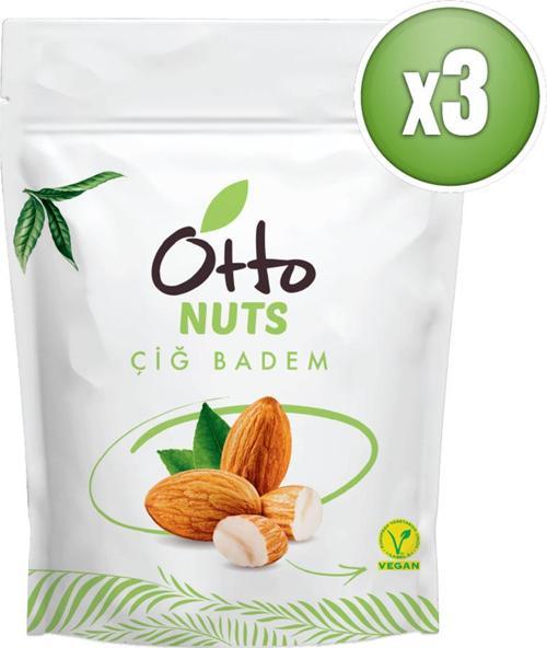 Vegan Çiğ Badem 3 x 150 g