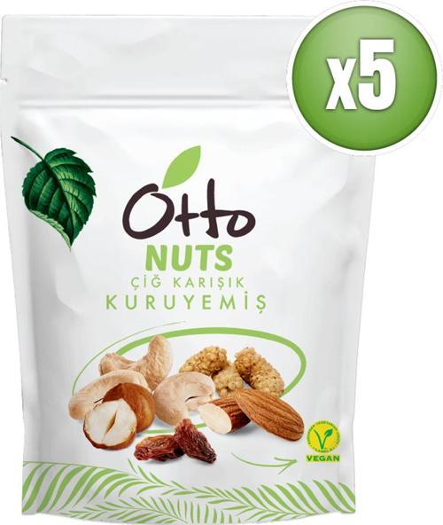 Vegan Çiğ Karışık Kuruyemiş 5 x 150 g