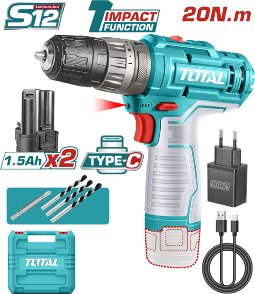 LI-ION  12V AKÜLÜ DARBELİ VİDALAMA