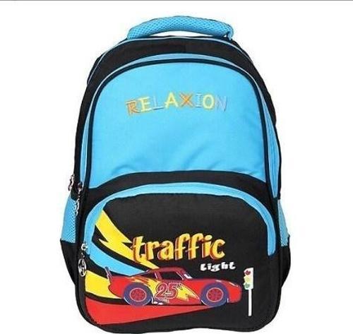 Traffic Cars  Arabalar Okul Çantası ve Beslenme Çantası