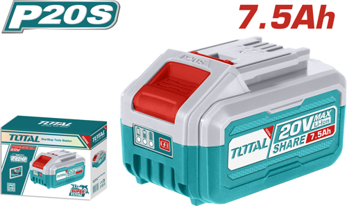 7.5 AH 20V LİON BATARYA