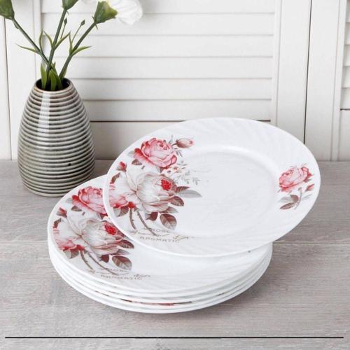 Opal Servis Tabak Rose Desen 25.3 cm 6 Adet
