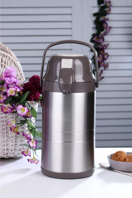 2008 Pompalı 3,5 Litre İçi Dışı Çelik Termos