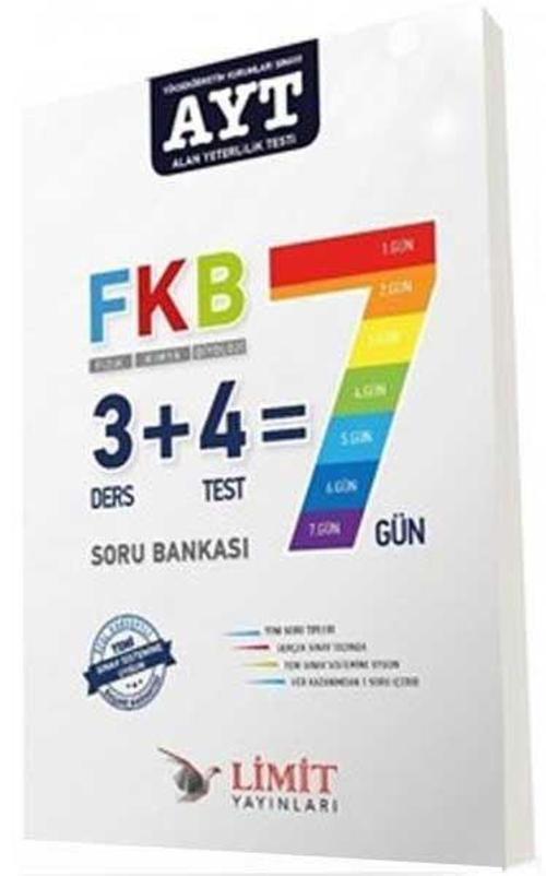 Limit AYT Fizik Kimya Biyoloji Soru Bankası