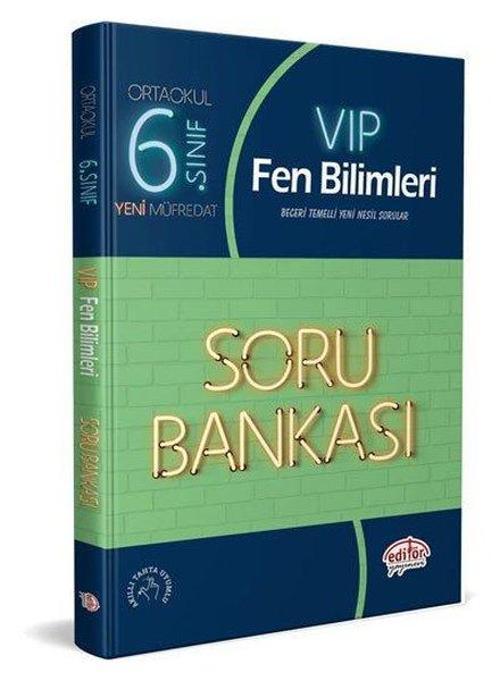 Editör 6.Sınıf VIP Fen Bilimleri Soru Bankası