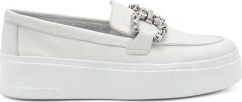 Kadın Oxford ( Klasik) 36M4 Frau MOUSSE Bianco