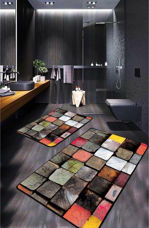 Multi  Kaymaz Taban  Banyo Paspası  354-00