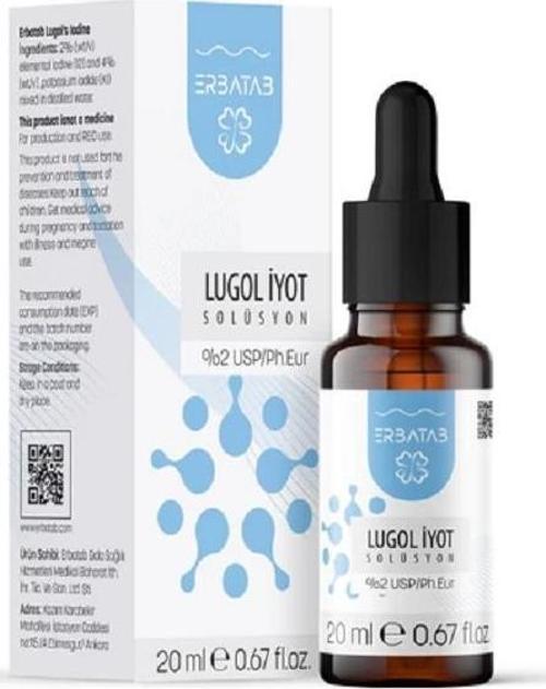 Lugol İyot %2 20 ml